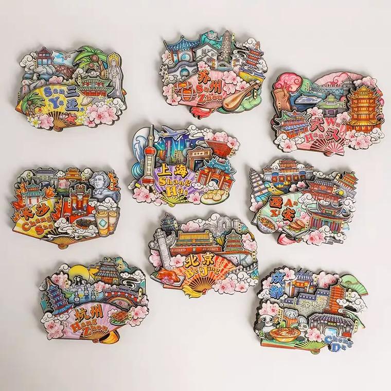立体冰箱贴UV打印 工艺与设计的美学革命